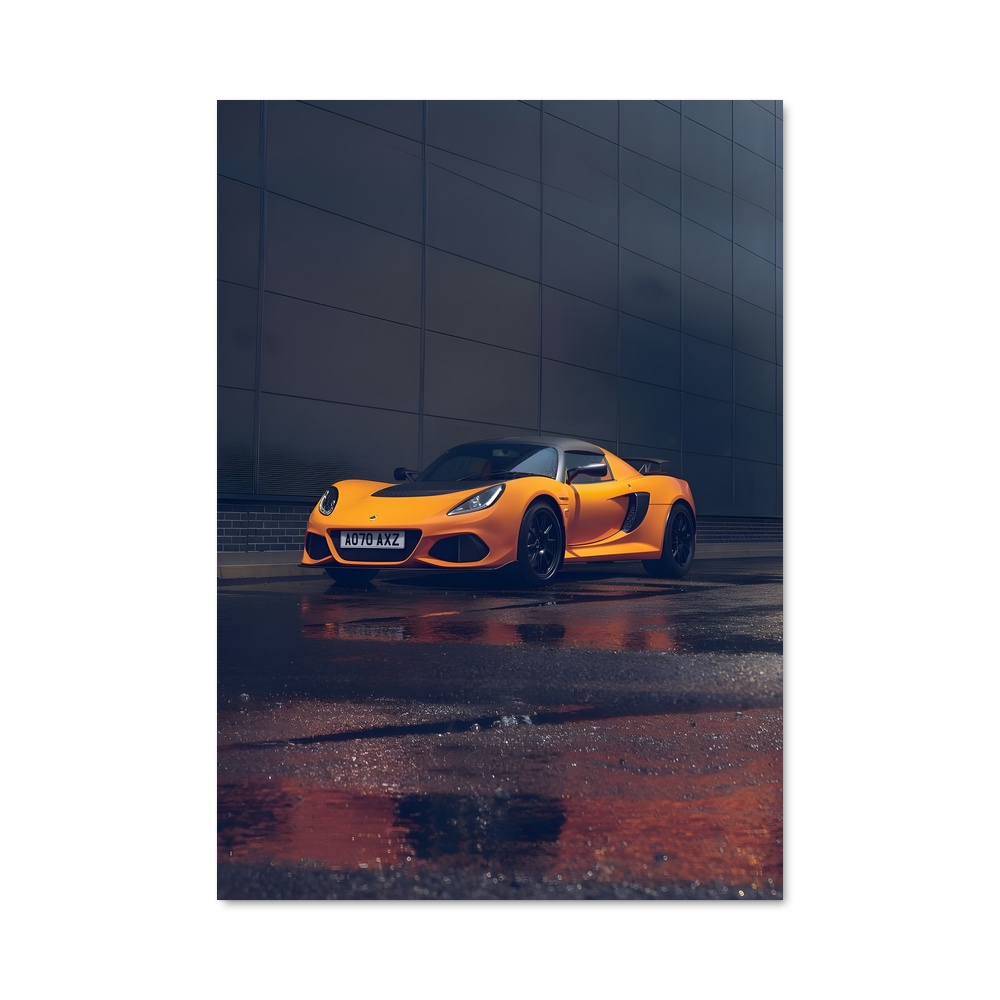 Poster Hypercar Éblouissante